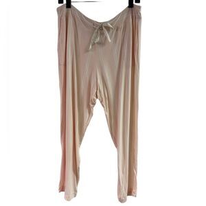 Soma Pink Stripe Super Soft Pajama Pants Size XL